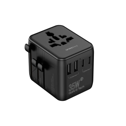 SPACETHING  35W GAN WORLD TRAVEL CHARGER 2C.2A