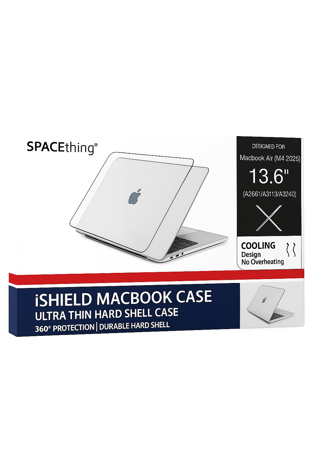 SPACETHING ISHIELD DESIGNED FOR MACBOOK AIR ( M4 2025 ) 13.6