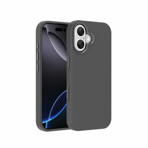 SPACETHING Smoothie Silicone Case for iPhone 17 - Grey