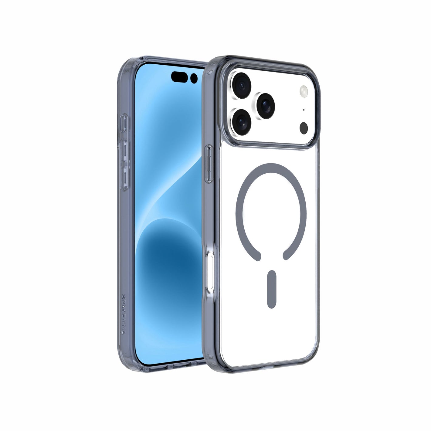Spacething Minimal MagSafe Case | iPhone 17 Pro - Blue