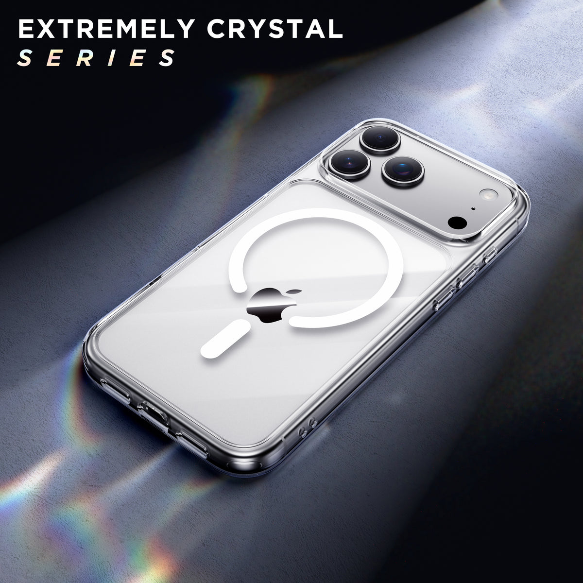 Spacething Minimal MagSafe Case for iPhone 18 Pro Max - Clear
