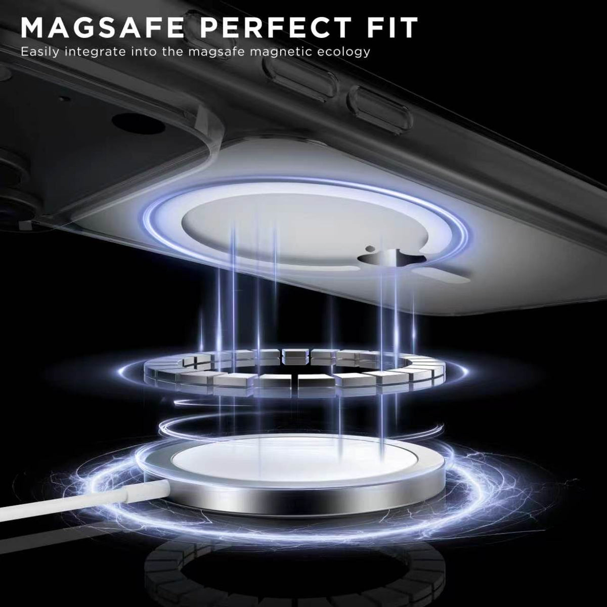 Spacething Minimal MagSafe Case for iPhone 18 Pro Max - Clear