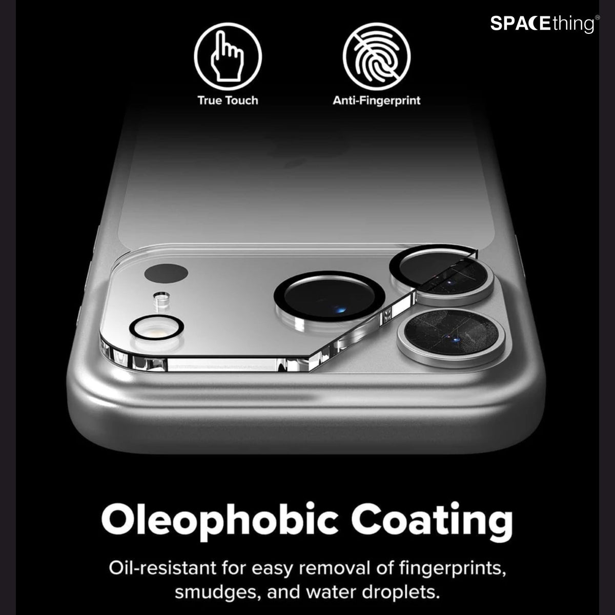 Spacething Titan Clear Lens Module Protection Guard iPhone 18 Pro Max - Clear