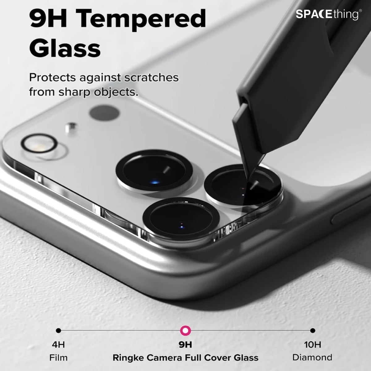 Spacething Titan Clear Lens Module Protection Guard iPhone 18 Pro Max - Clear