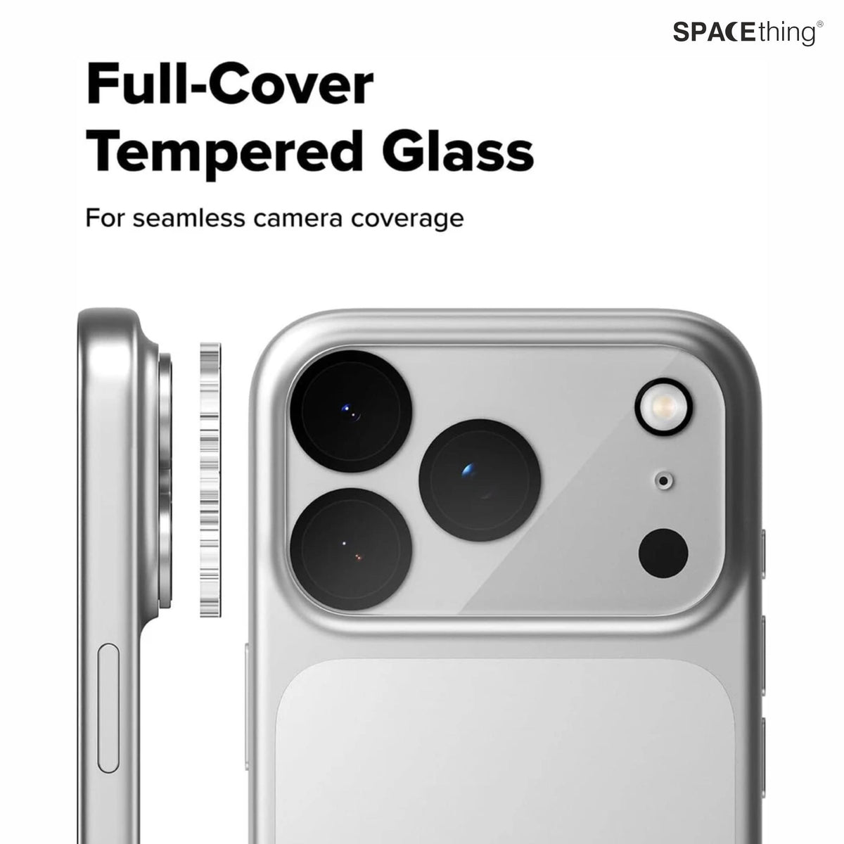 Spacething Titan Clear Lens Module Protection Guard iPhone 18 Pro Max - Clear