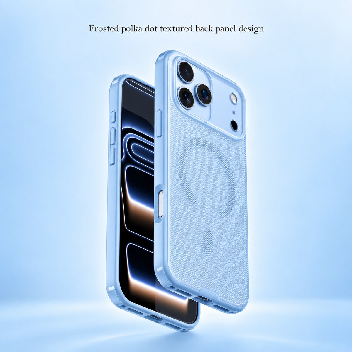 Spacething Snapmag MagSafe Case for iPhone 18 Pro Max - Light Blue