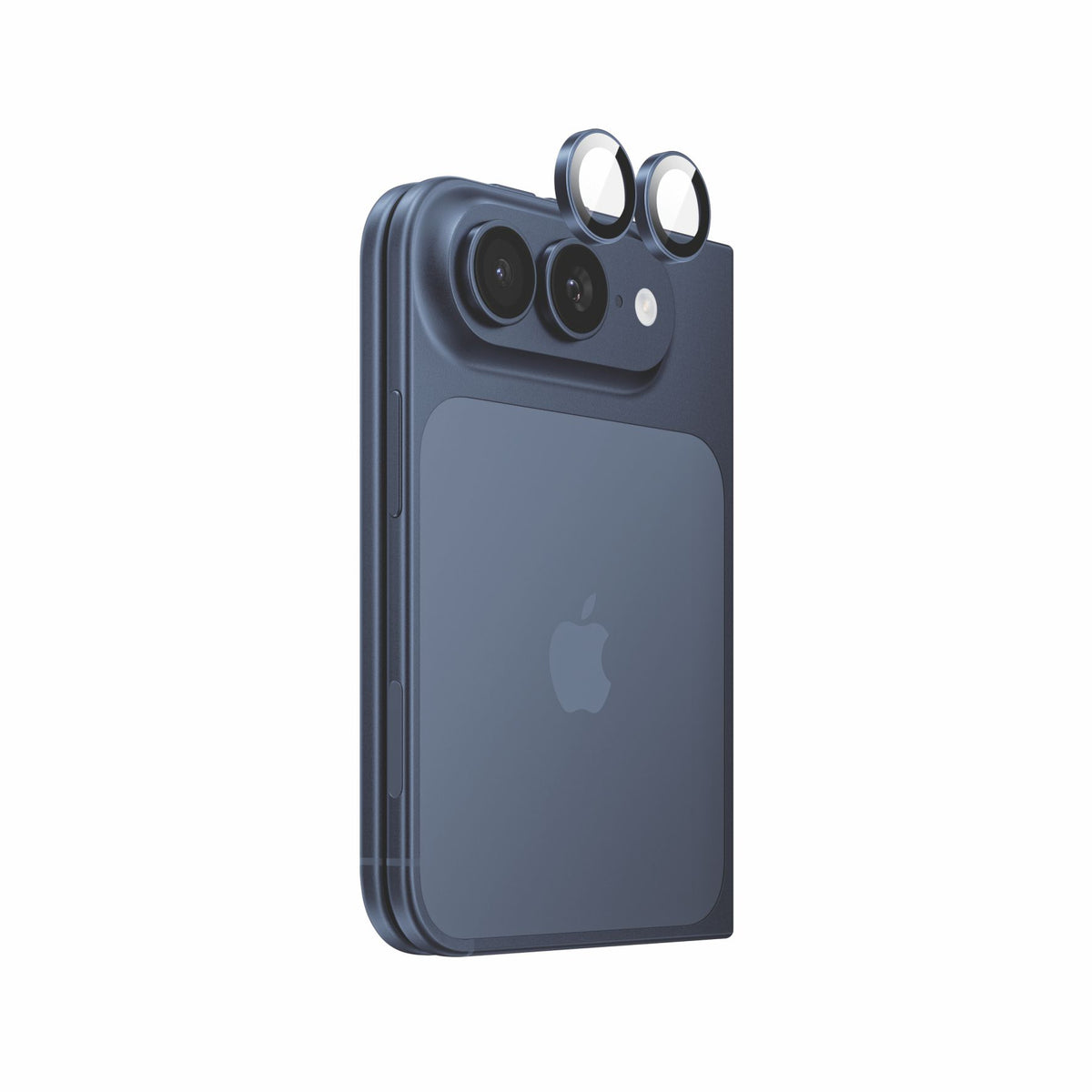 Spacething Titan Camera Lens Protector for iPhone Duo - Blue