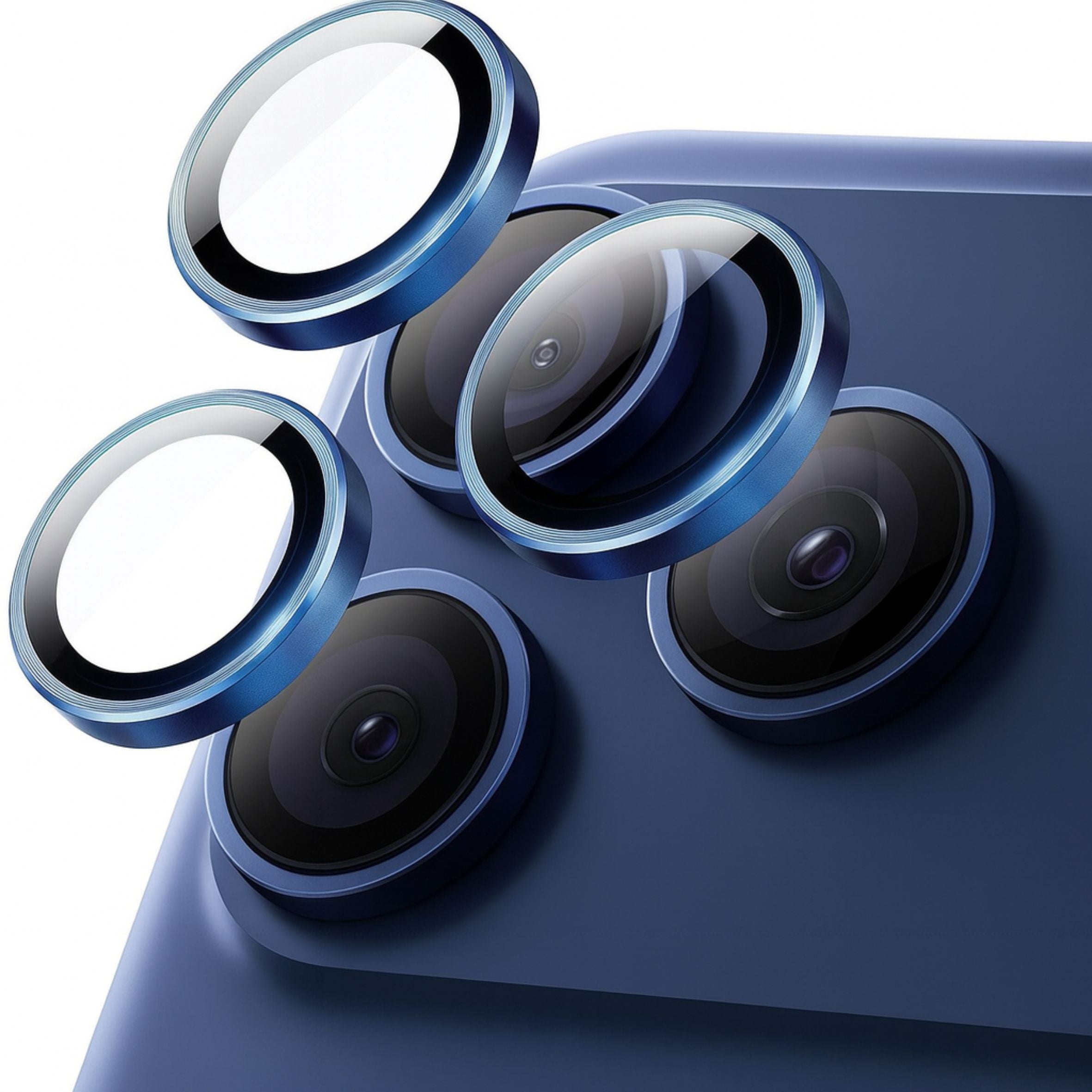 Spacething Supreme AR Camera Lens Protector for iPhone 17 Pro - Blue