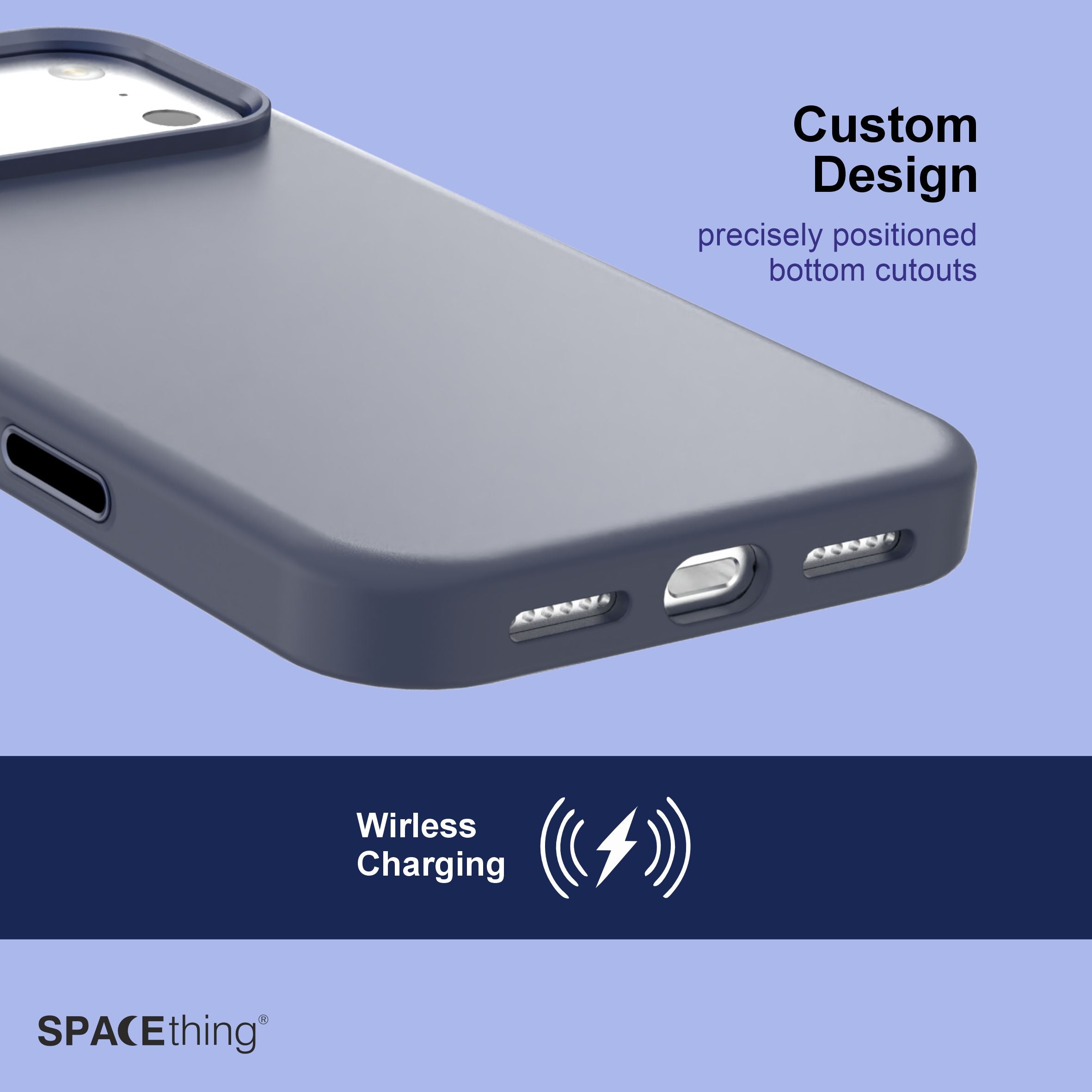 Spacething iPhone 17 Pro Smoothie MagSafe Case – Blue