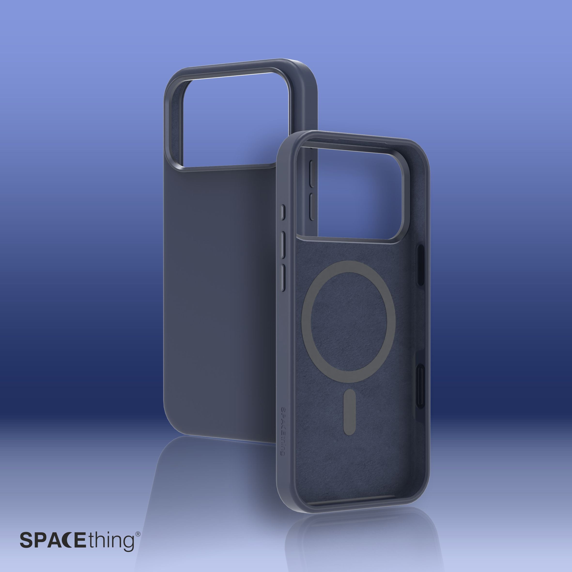 Spacething iPhone 17 Pro Smoothie MagSafe Case – Blue