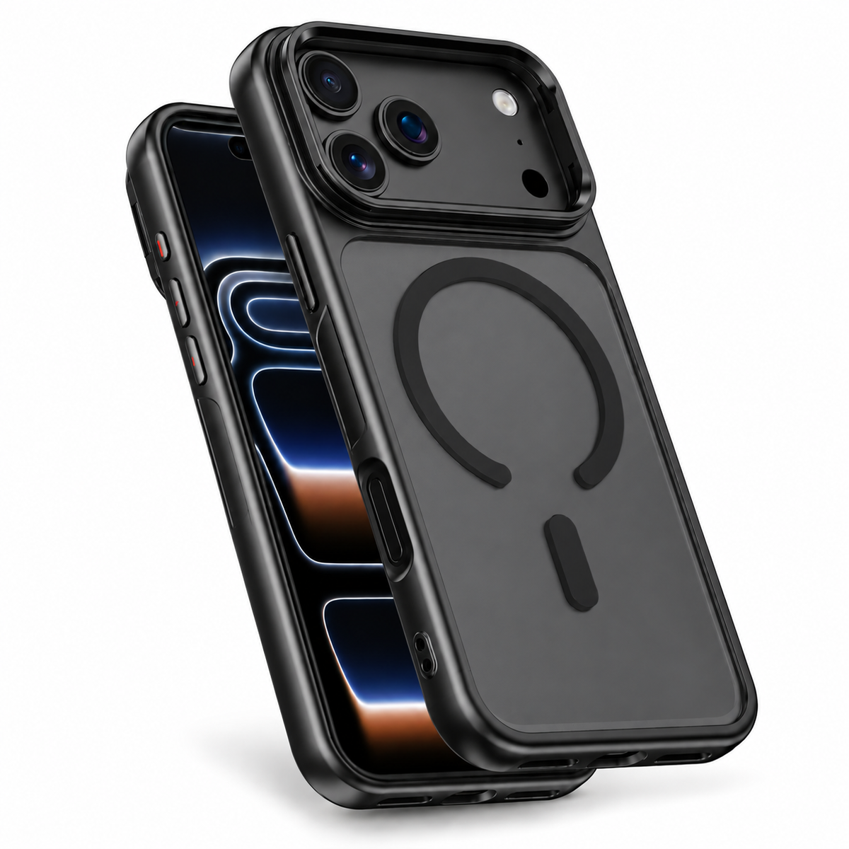 Spacething Helix MagSafe Case for iPhone 18 Pro Max - Black