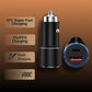 Spacething Speed Pro 55W Max Car Charger - Black